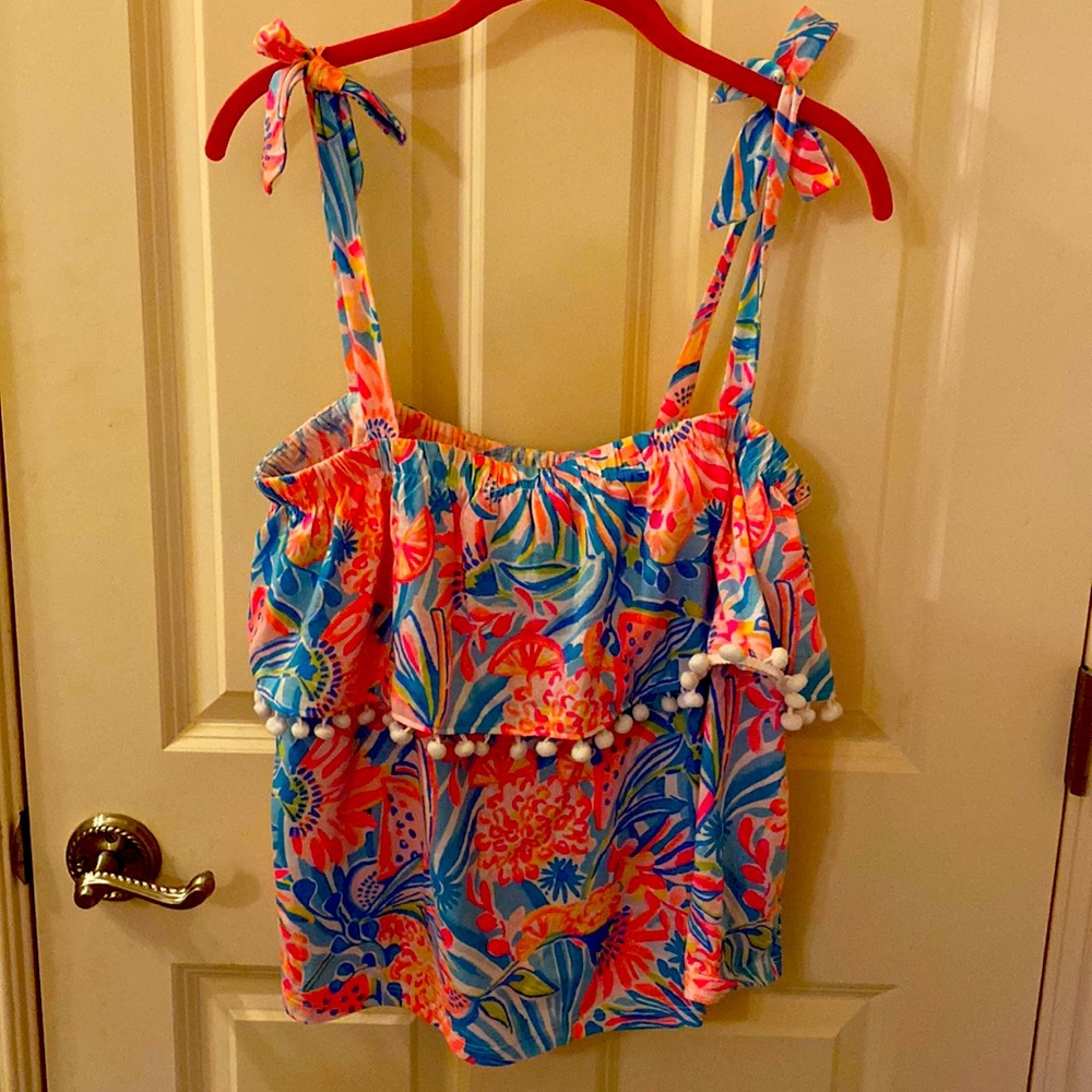 Lilly Benita top in tropical punch